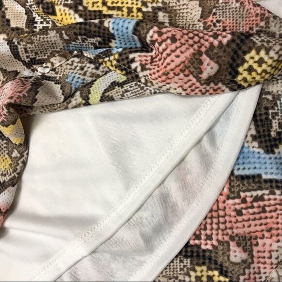 LE LIS Snake Skin Print Sleeveless Dress | Size S - Picture 5 of 8